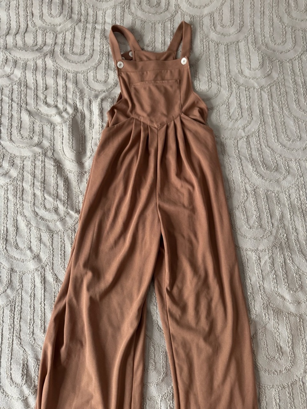 HALARA Wide-Leg overalls in Tan
